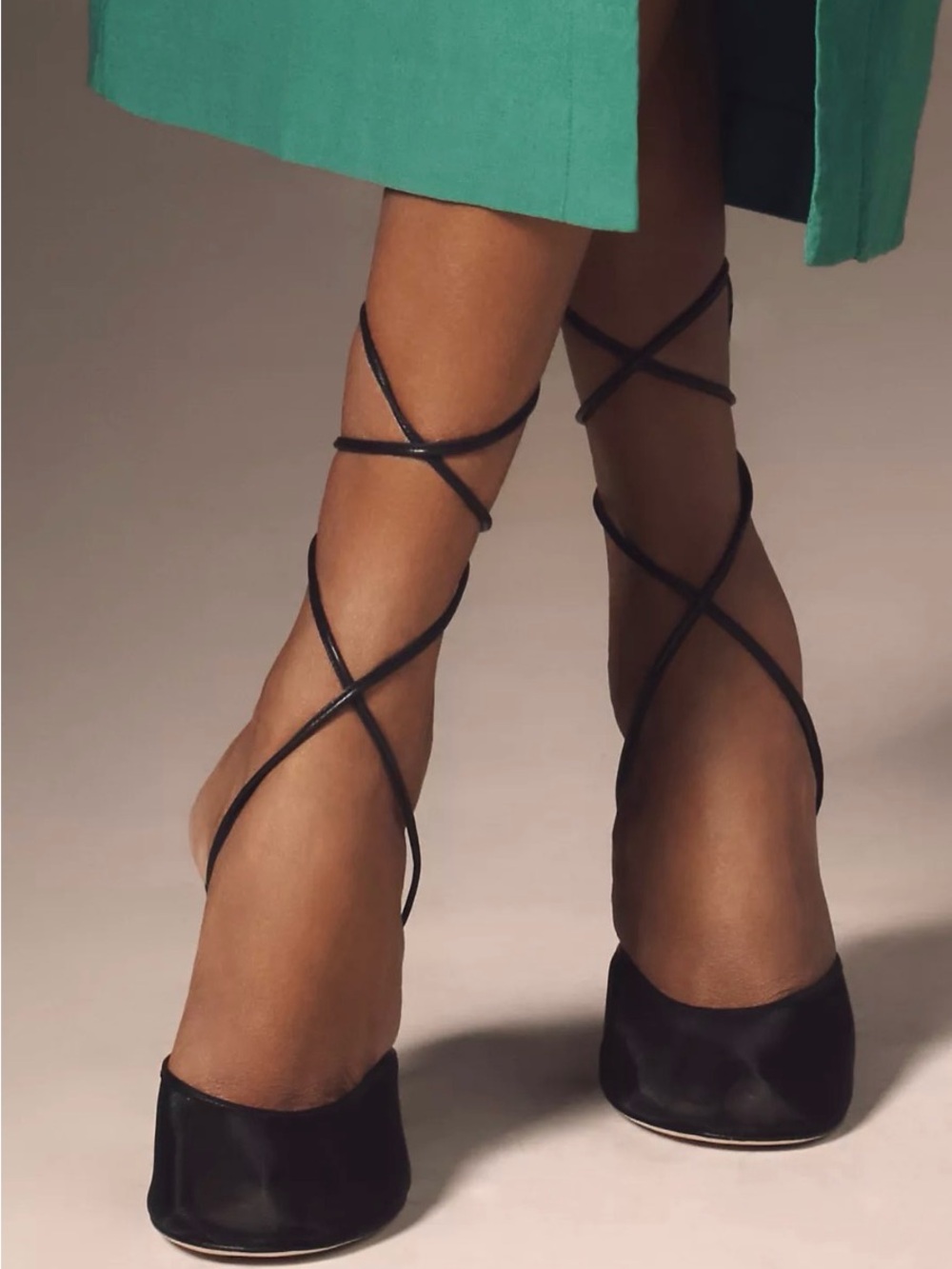Jeffrey Campbell Black Strappy Heels